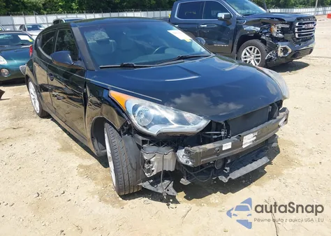 2012 Hyundai Veloster Base W/Gray from USA, damaged, VIN KMHTC6AD0CU056828